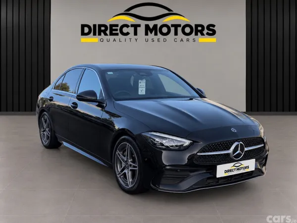 Mercedes-Benz C-Class Saloon, Diesel Hybrid, 2022, Black