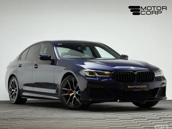 BMW 5-Series Saloon, Diesel, 2021, Blue