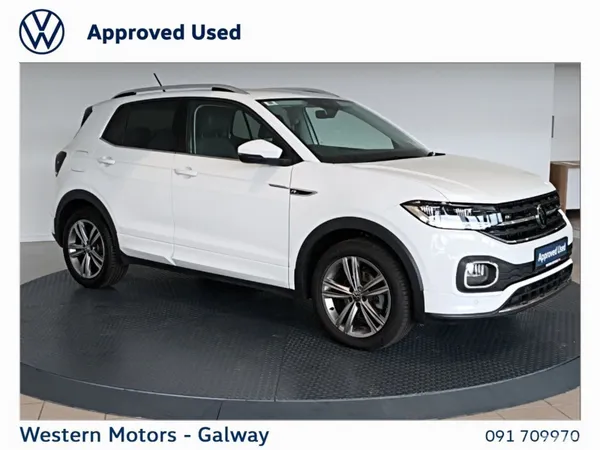 Volkswagen T-Cross Estate, Petrol, 2024, White