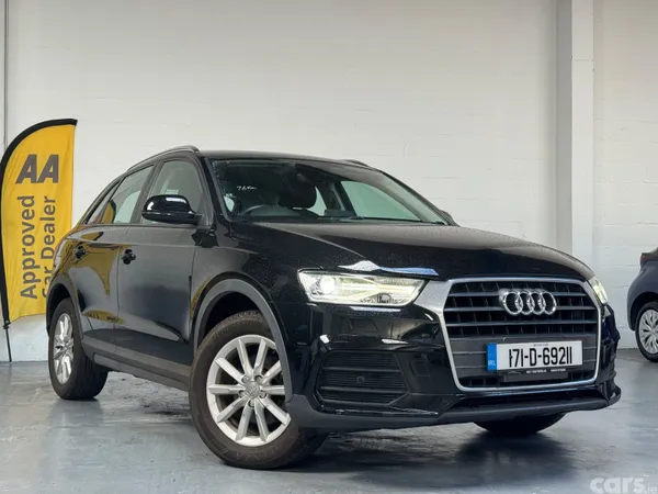 Audi Q3 SUV, Petrol, 2017, Black