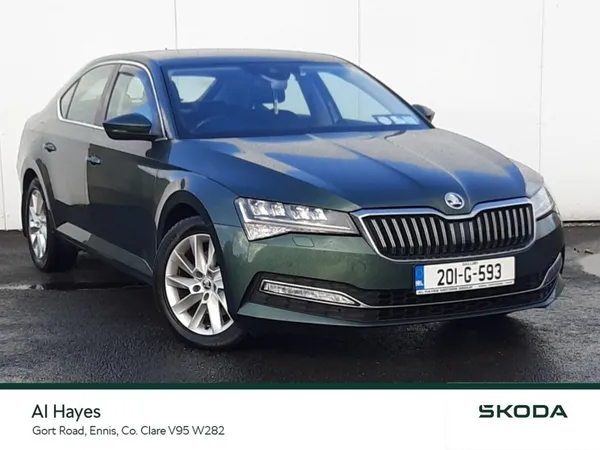 Skoda Superb Saloon, Diesel, 2020, Green