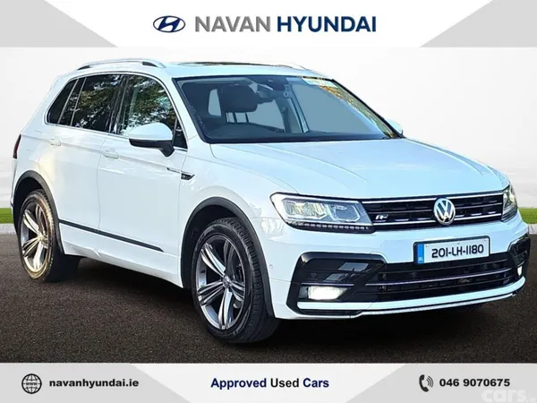 Volkswagen Tiguan SUV, Diesel, 2020, White