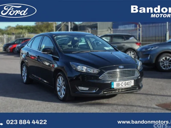 Ford Focus Saloon, Diesel, 2018, Black