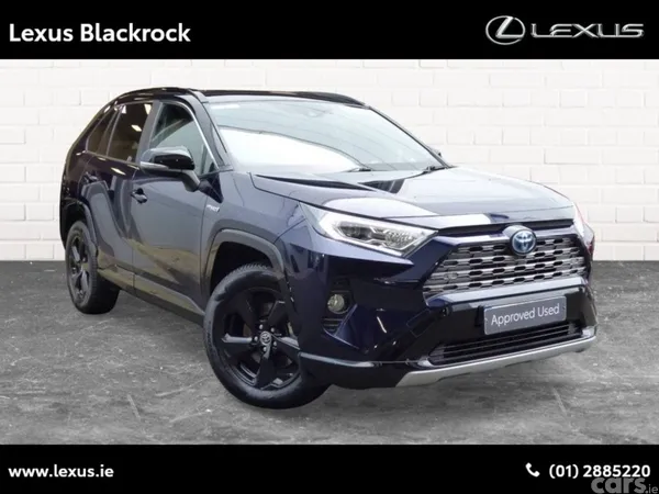 Toyota RAV4 SUV, Petrol Hybrid, 2020, Blue