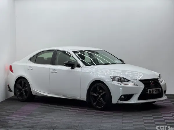 Lexus IS Saloon, Petrol Hybrid, 2016, White