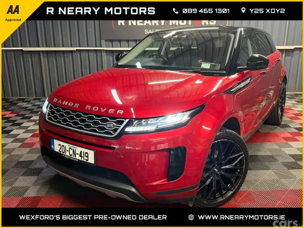 Land Rover Range Rover Evoque SUV, Diesel, 2020, Red
