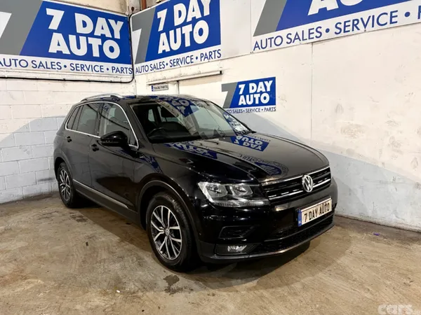 Volkswagen Tiguan SUV, Diesel, 2018, Black