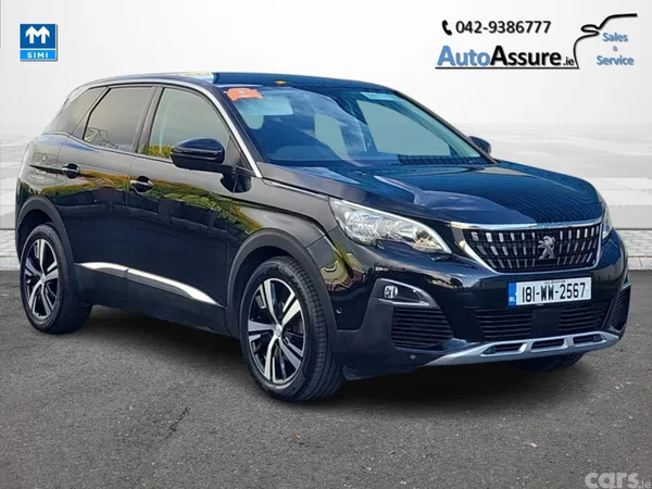 Peugeot 3008 Hatchback, Diesel, 2018, Black