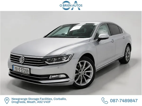 Volkswagen Passat Saloon, Diesel, 2019, Silver