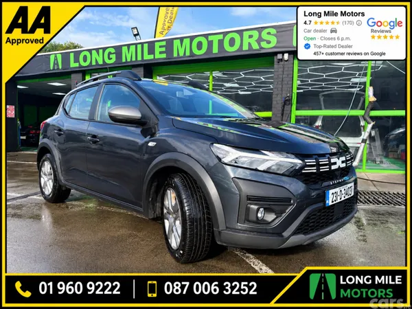 Dacia Sandero Stepway Hatchback, Petrol, 2023, Grey