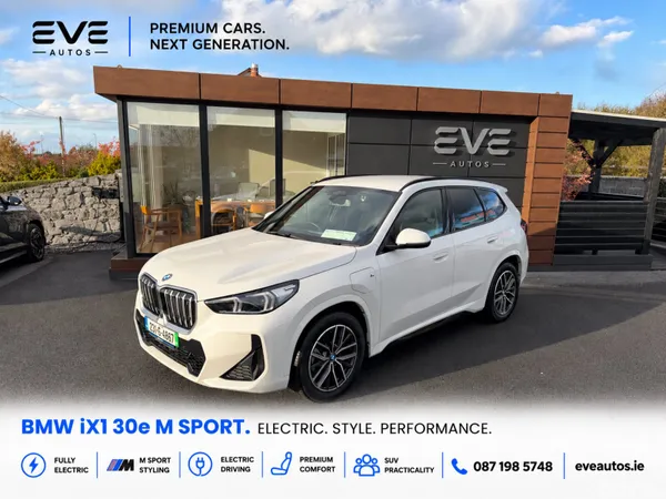 BMW iX1 Hatchback, Electric, 2023, White