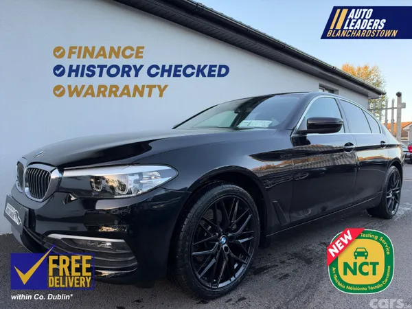 BMW 5-Series Saloon, Diesel, 2019, Black