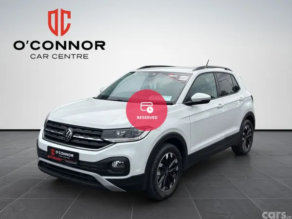 Volkswagen T-Cross SUV, Petrol, 2021, White