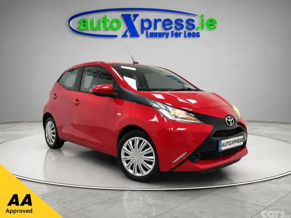 Toyota Aygo Hatchback, Petrol, 2018, Red
