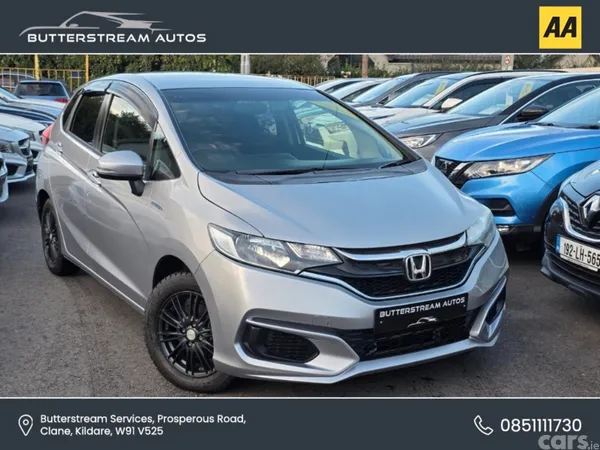 Honda Fit Hatchback, Petrol Hybrid, 2018, Silver