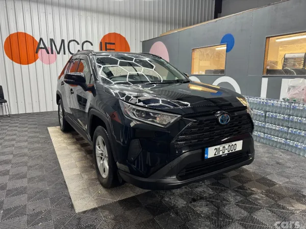 Toyota RAV4 SUV, Petrol Hybrid, 2021, Black