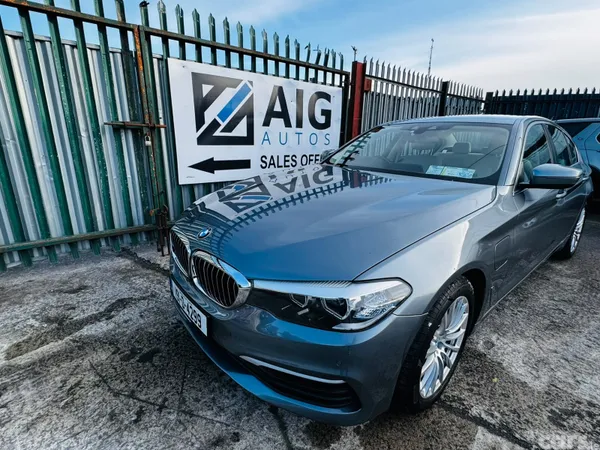 BMW 5-Series Saloon, Petrol Plug-in Hybrid, 2019, Grey