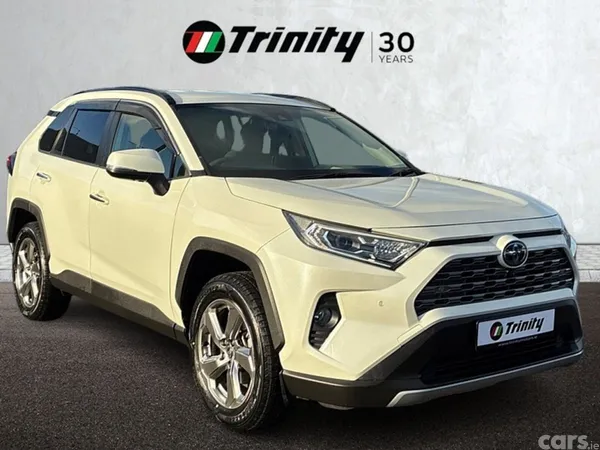 Toyota RAV4 SUV, Petrol Hybrid, 2021, White