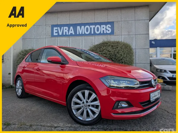 Volkswagen Polo Hatchback, Petrol, 2018, Red