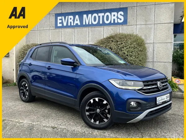 Volkswagen T-Cross SUV, Petrol, 2020, Blue