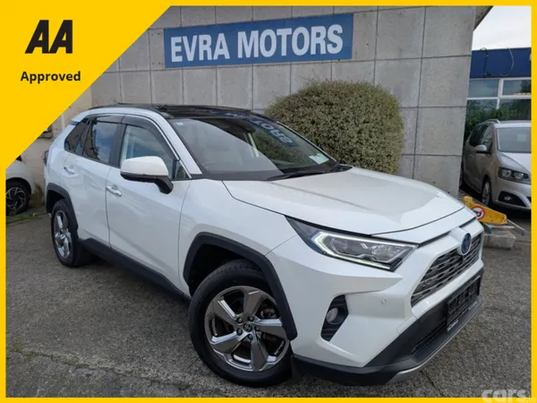 Toyota RAV4 SUV, Petrol Hybrid, 2020, White