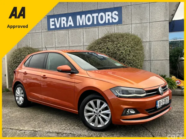 Volkswagen Polo Hatchback, Petrol, 2018, Orange