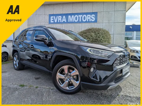 Toyota RAV4 SUV, Petrol Hybrid, 2020, Black