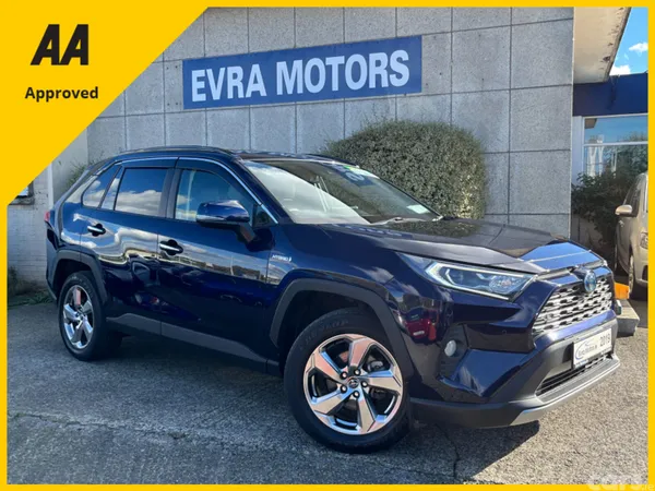 Toyota RAV4 SUV, Petrol Hybrid, 2019, Blue