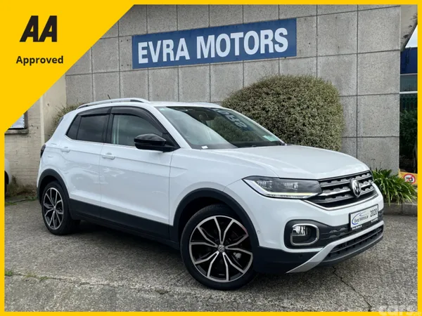 Volkswagen T-Cross SUV, Petrol, 2020, White