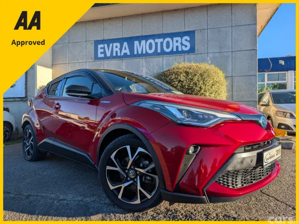 Toyota C-HR SUV, Petrol Hybrid, 2019, Red