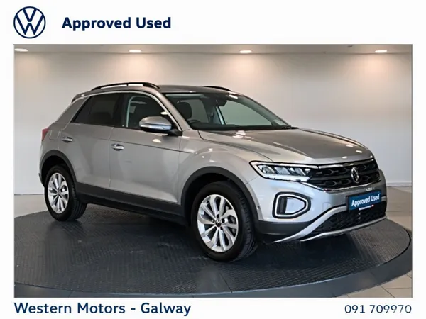 Volkswagen T-Roc SUV, Petrol, 2026, Silver