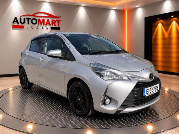 Toyota Vitz Hatchback, Petrol, 2019, Silver