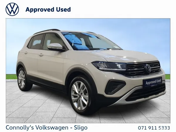 Volkswagen T-Cross SUV, Petrol, 2026, Beige