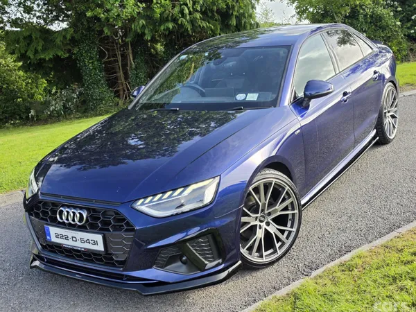 Audi A4 Saloon, Diesel, 2022, Blue