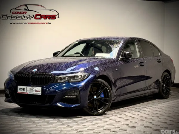 BMW 3-Series Saloon, Petrol Hybrid, 2021, Blue