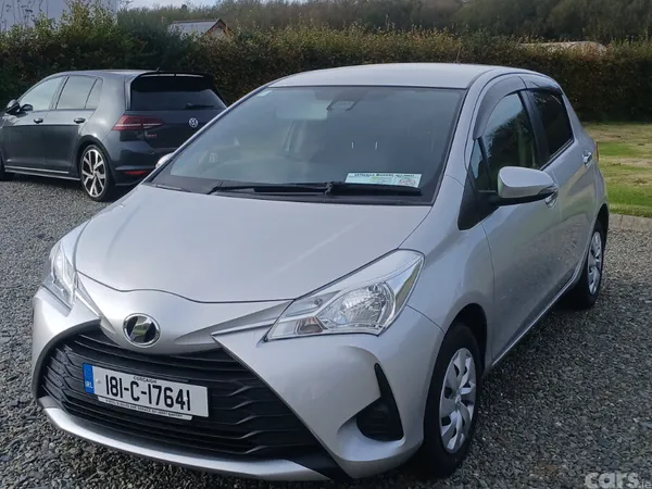 Toyota Vitz Hatchback, Petrol, 2018, Silver