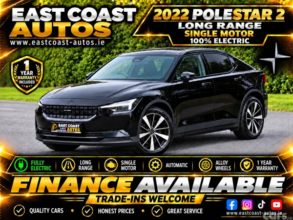 Polestar 2 Hatchback, Electric, 2022, Black