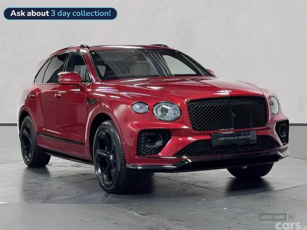 Bentley Bentayga SUV, Petrol, 2022, Red