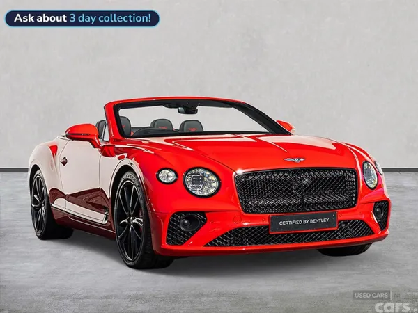 Bentley Continental Convertible, Petrol, 2020, Red