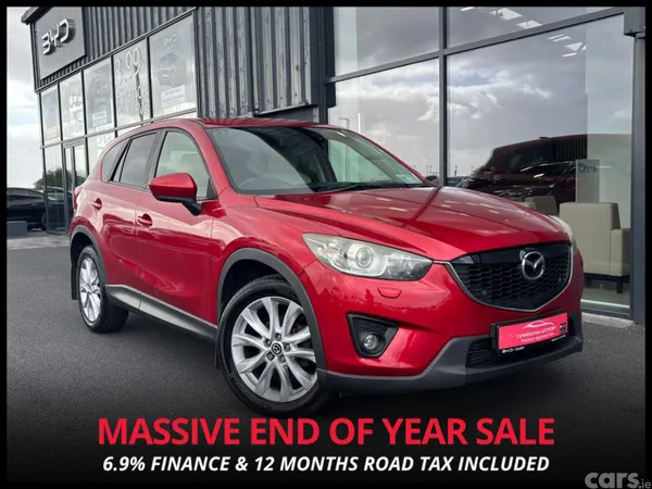 Mazda CX-5 SUV, Diesel, 2015, Red