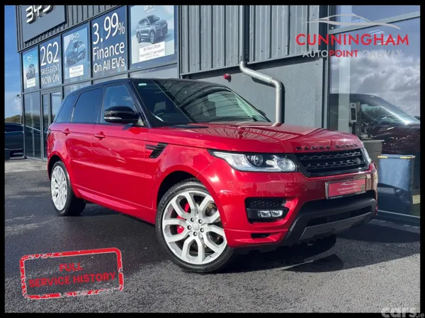 Land Rover Range Rover SUV, Diesel, 2018, Red