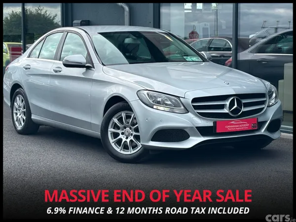 Mercedes-Benz C-Class Saloon, Diesel, 2016, Silver