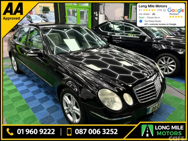 Mercedes-Benz E-Class Saloon, Diesel, 2009, Black