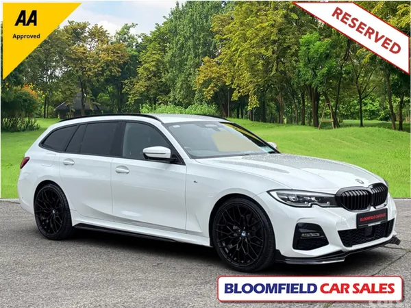 BMW 3-Series Estate, Diesel, 2020, White