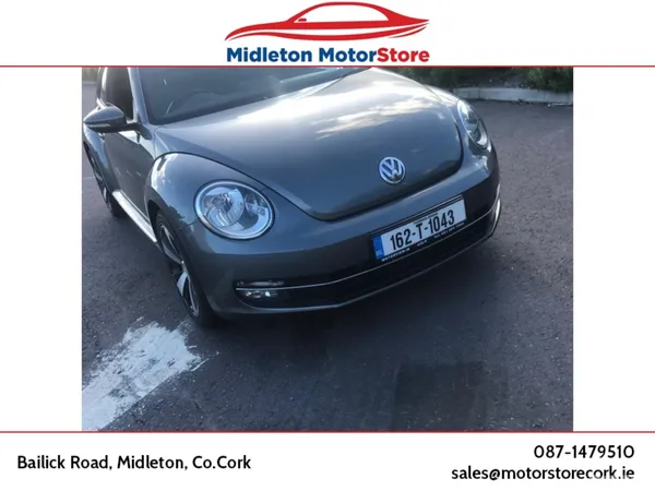 Volkswagen Beetle Hatchback, Diesel, 2016, Grey