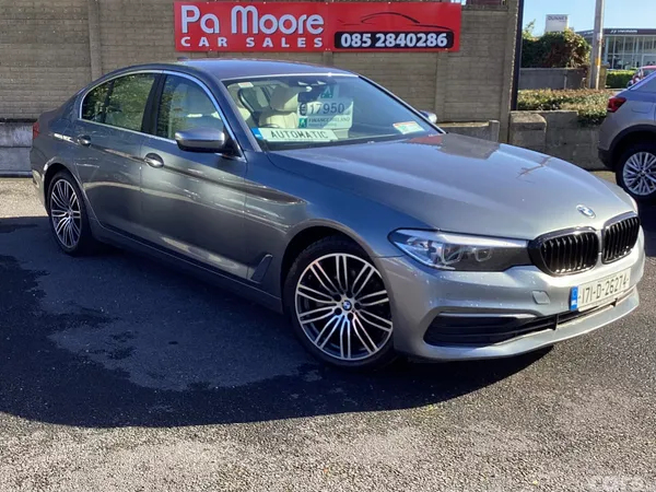 BMW 5-Series Saloon, Diesel, 2017, Grey