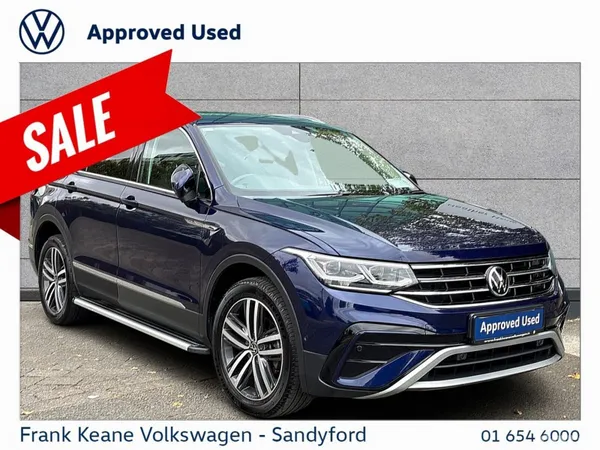 Volkswagen Tiguan Allspace SUV, Diesel, 2022, Blue