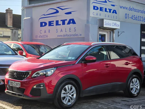 Peugeot 3008 MPV, Petrol, 2020, Red