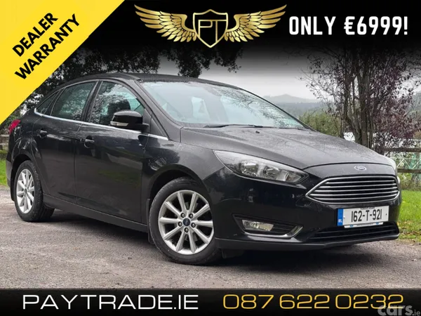 Ford Focus Saloon, Diesel, 2016, Black