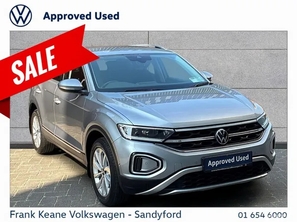Volkswagen T-Roc SUV, Petrol, 2022, Grey